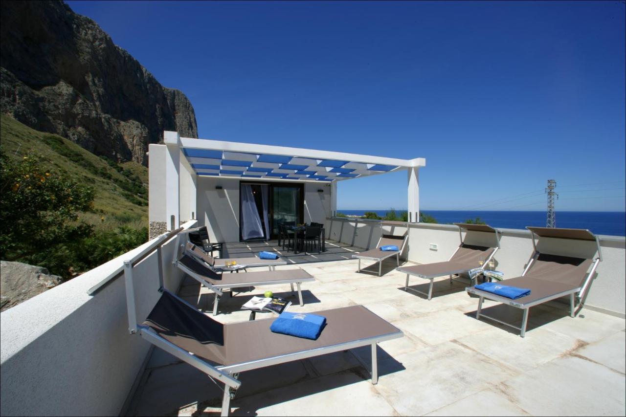 Villa Antonia - Vasca Idromassaggio Terrazza Vista Mare San Vito Lo Capo Luaran gambar
