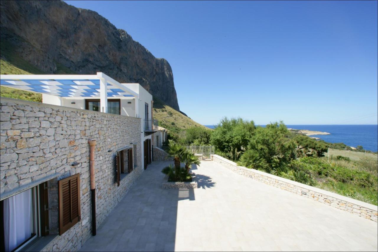 Villa Antonia - Vasca Idromassaggio Terrazza Vista Mare San Vito Lo Capo Luaran gambar