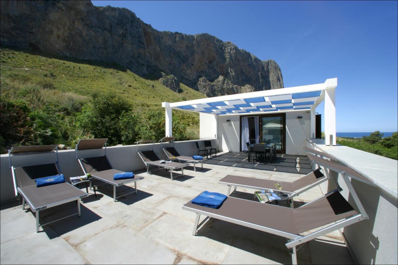Villa Antonia - Vasca Idromassaggio Terrazza Vista Mare San Vito Lo Capo Luaran gambar
